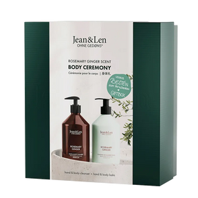 Jean & Len Body Ceremony Giftbox Rosemary/Ginger