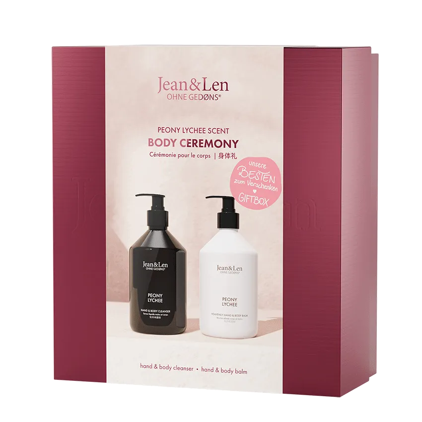 Jean & Len Body Ceremony Peony/Lychee Set