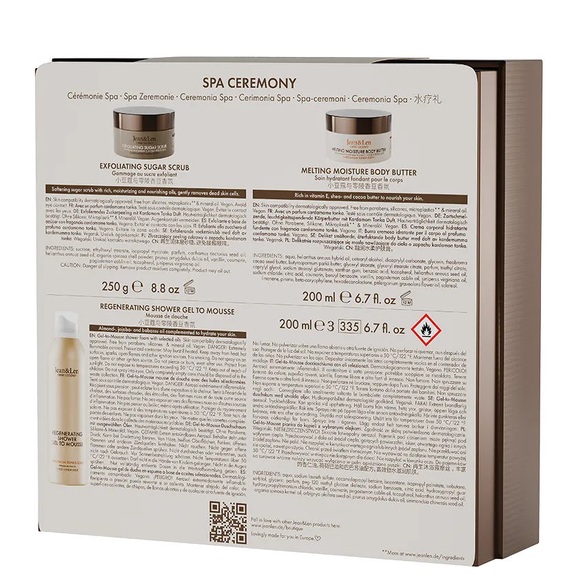 Jean & Len Spa Ceremony Giftbox Cardamom/Tonka