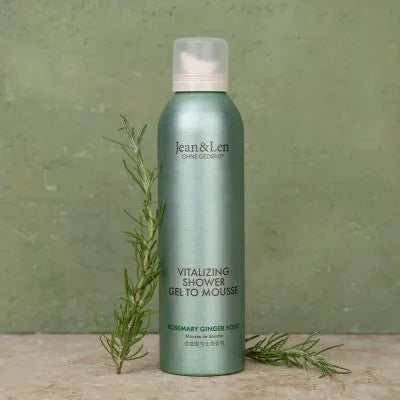 Jean&Len Shower Gel to Mousse Rosemary/Ginger 200ml