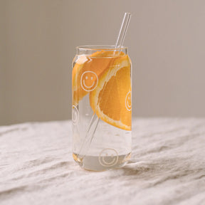 Eulenschnitt Trinkglas Smileys (500 ml) – Das perfekte Sommerglas in Dosenform