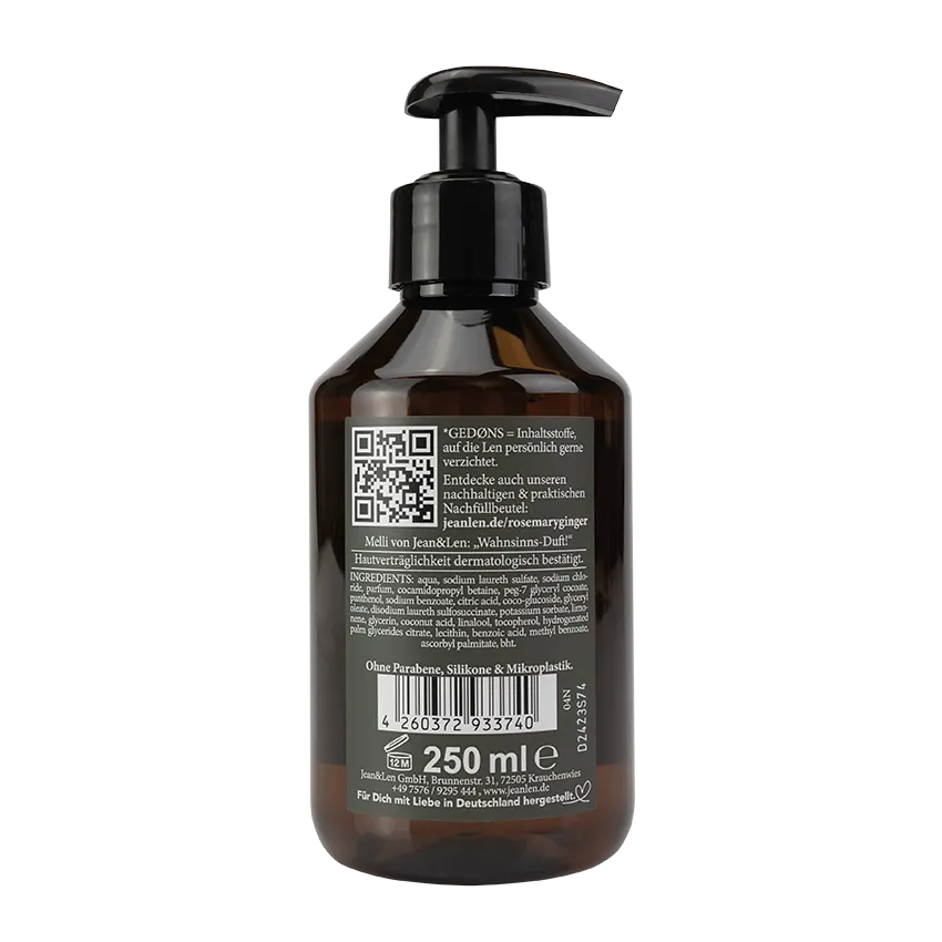 Jean&Len Handseife Rosemary/Ginger 250 ml
