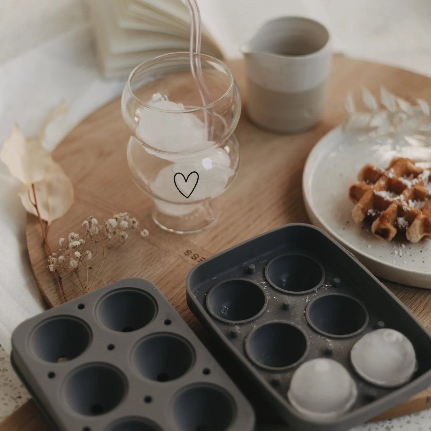 Eiswürfelform Kugeln