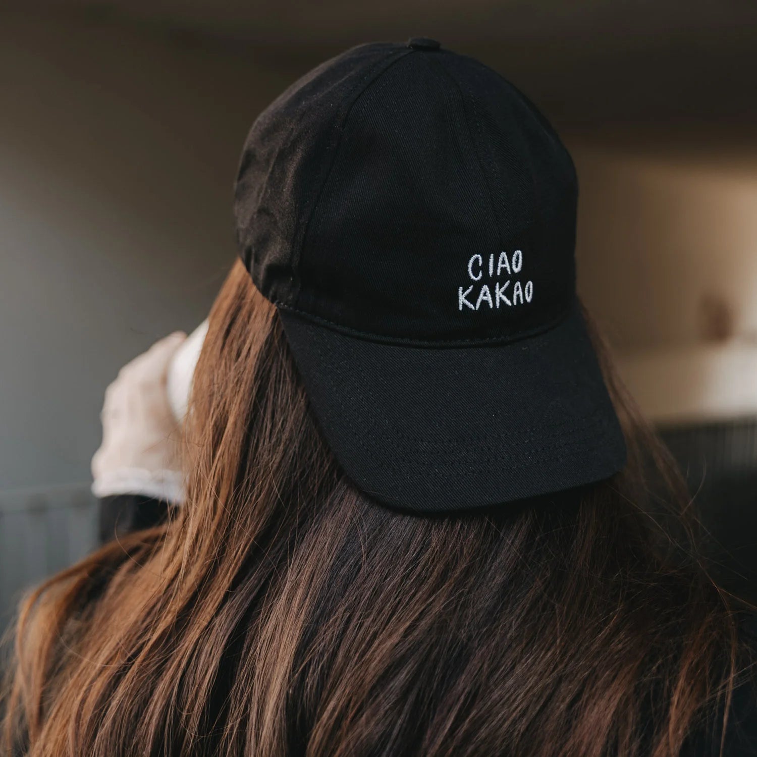 Cap schwarz Ciao Kakao
