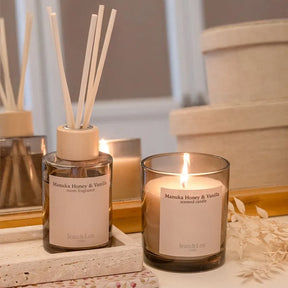 Jean & Len Scented Room Diffusor Manuka Honey & Vanilla 100 ml