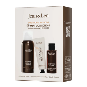 Jean & Len Travel Set Cardamom/Tonka