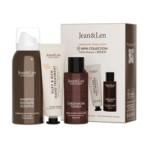 Jean & Len Travel Set Cardamom/Tonka