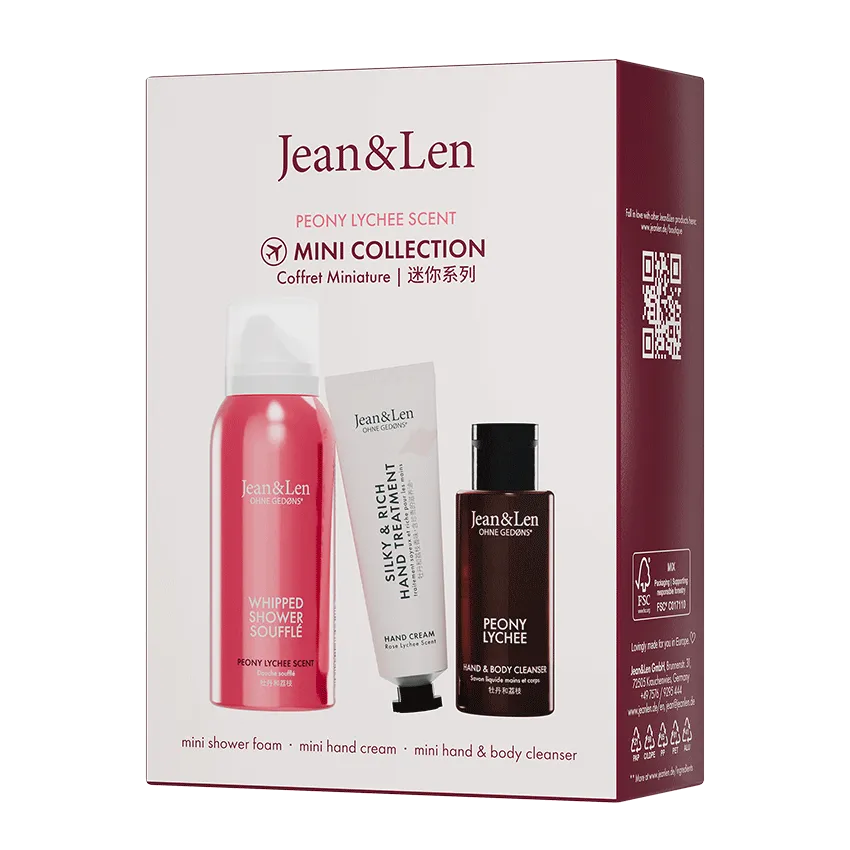 Jean & Len Travel Set Peony/Lychee