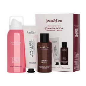 Jean & Len Travel Set Peony/Lychee