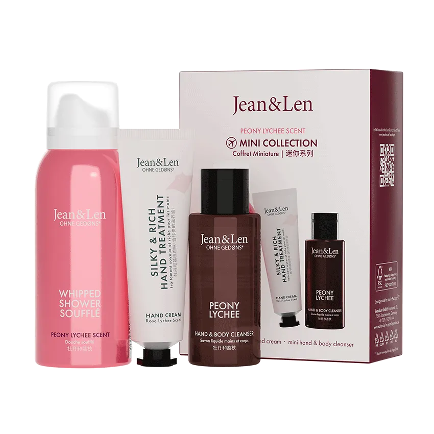 Jean & Len Travel Set Peony/Lychee