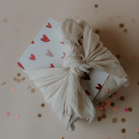 Aquarellkarte Hearts