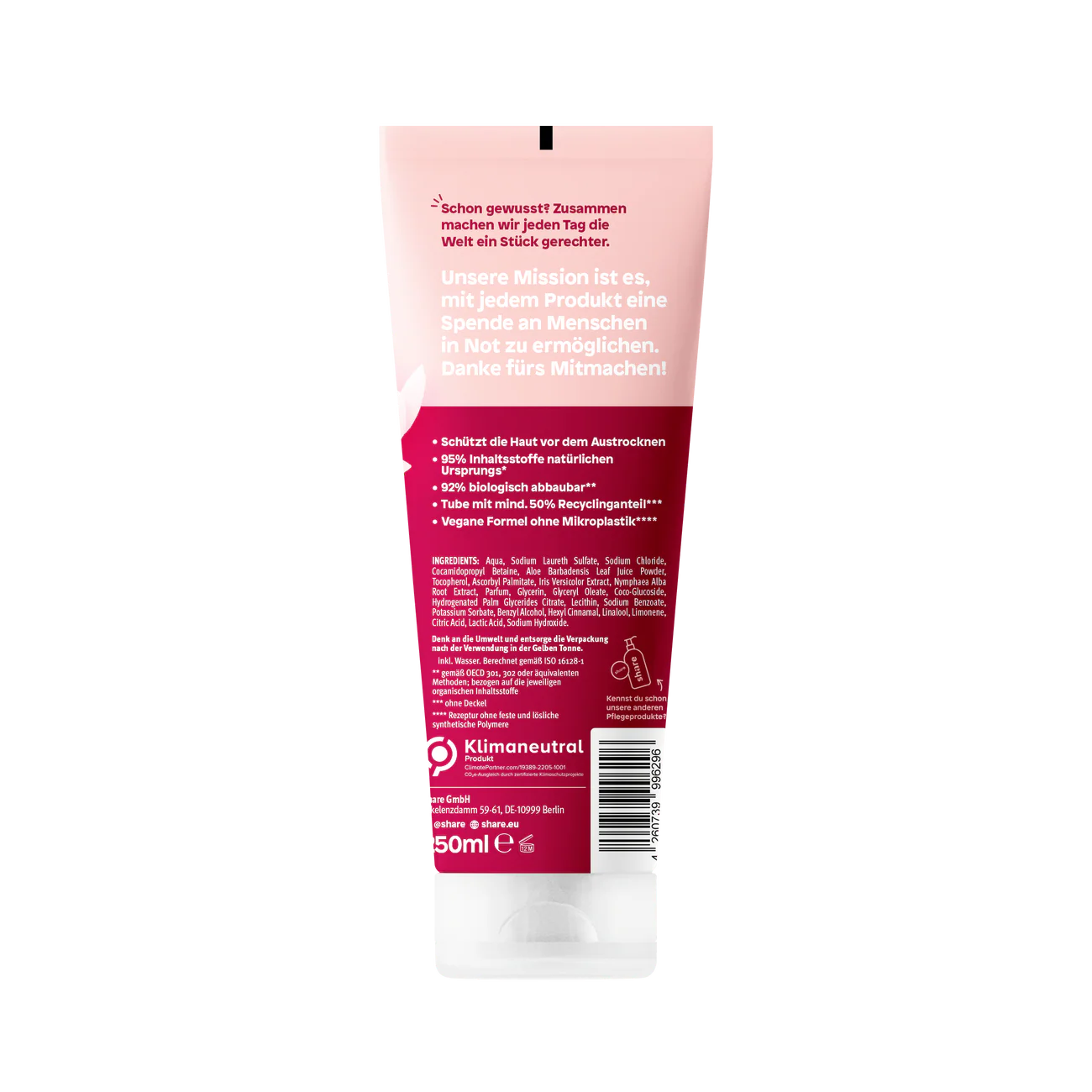 share Pflegedusche Wasserlilie & Aloe Vera