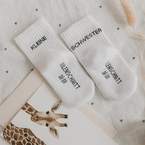 Babysocken Kleine Schwester