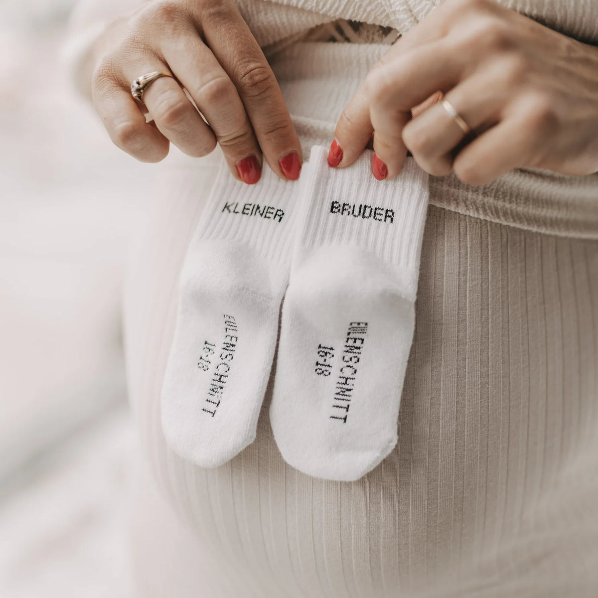 Babysocken Kleiner Bruder