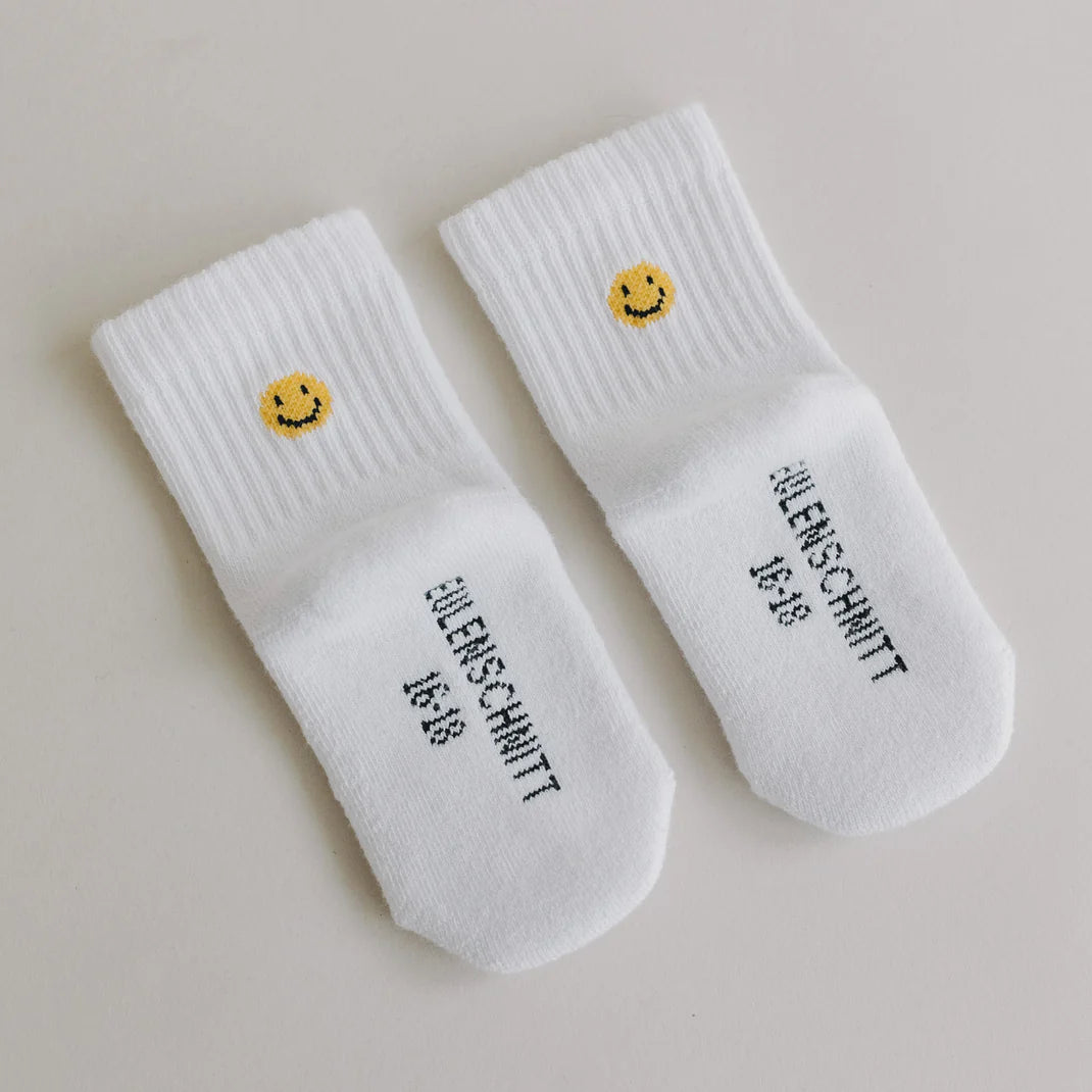 Babysocken Smiley