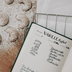 Rezeptbuch „Wichtigste Zutat“ – stilvoll & praktisch für deine Lieblingsrezepte