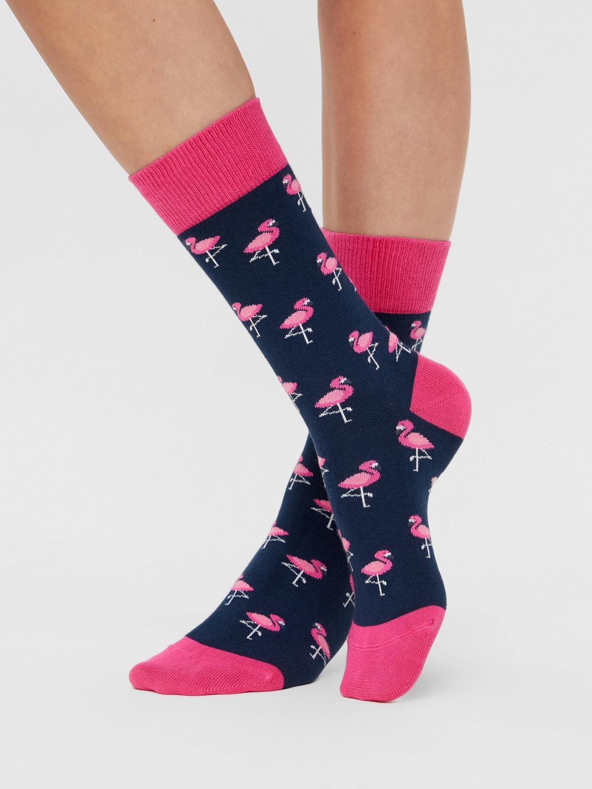 Flamingo bio fun Socken - Größe 41/46-Socken-Natural Vibes-LAPONDO