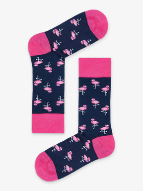 Flamingo bio fun Socken - Größe 41/46-Socken-Natural Vibes-LAPONDO