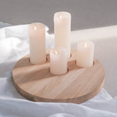 Kerzenbrett Blanko von Eulenschnitt-Kerzenbrett-Eulenschnitt-LAPONDO