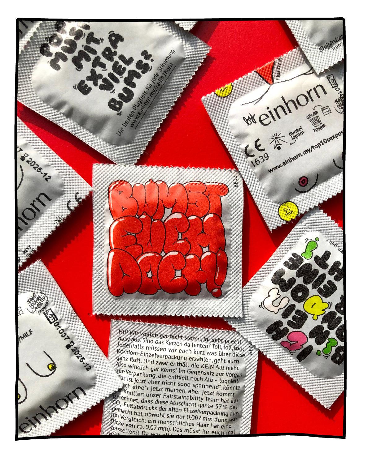 UUUH! Penisgegenstände Kondome-Kondome-einhorn-LAPONDO
