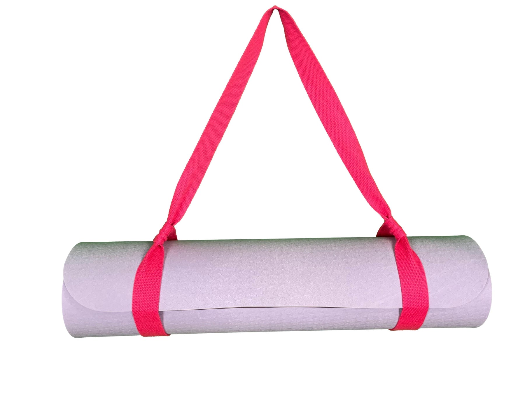 Yogamatte Flieder mit Tragegurt-Yoga- & Pilatesmatten-LAPONDO-Pink-LAPONDO