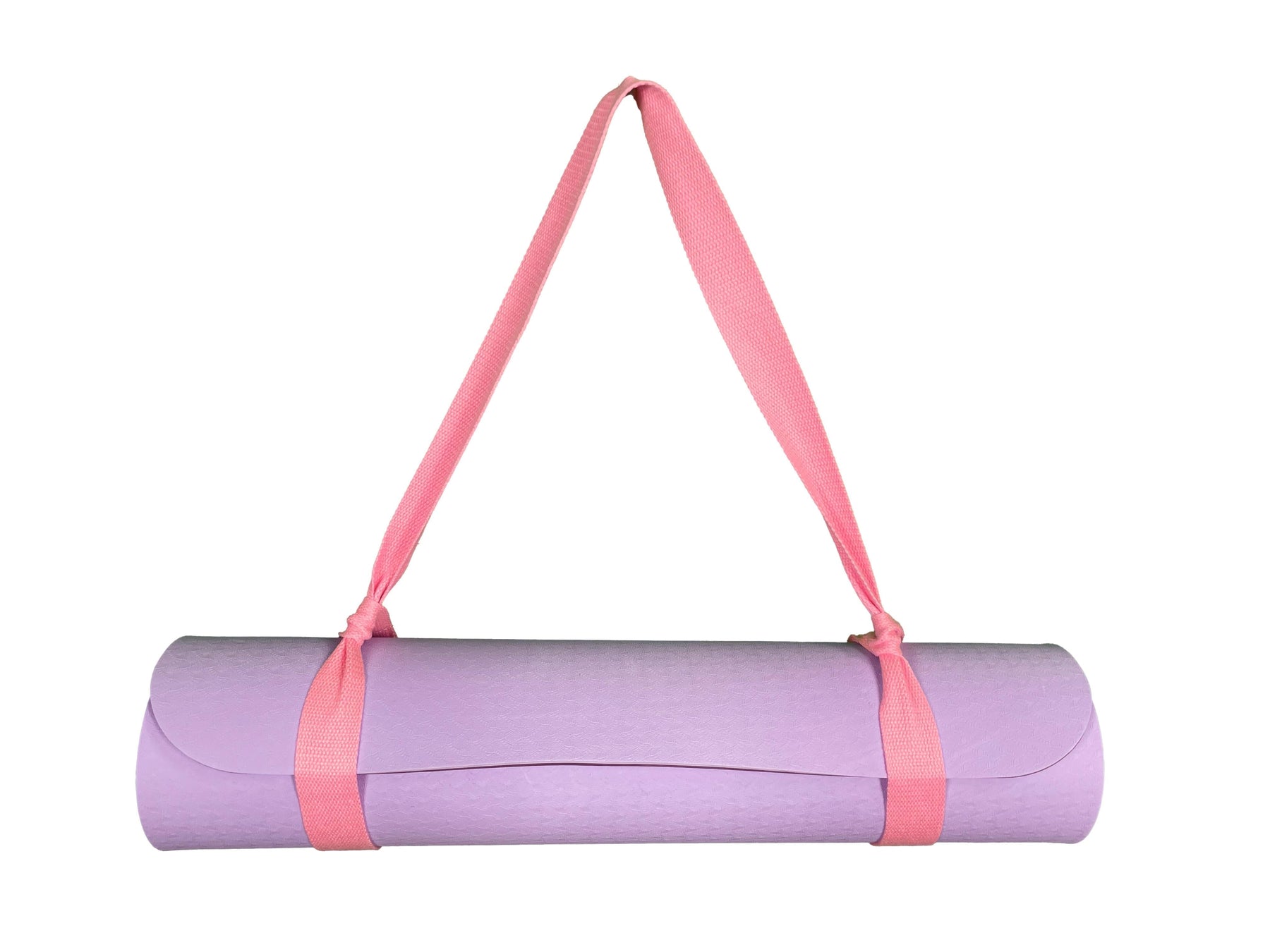 Yogamatte Flieder mit Tragegurt-Yoga- & Pilatesmatten-LAPONDO-Rosa-LAPONDO
