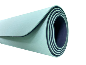 Yogamatte Hellblau mit Tragegurt-Yoga- & Pilatesmatten-LAPONDO-LAPONDO