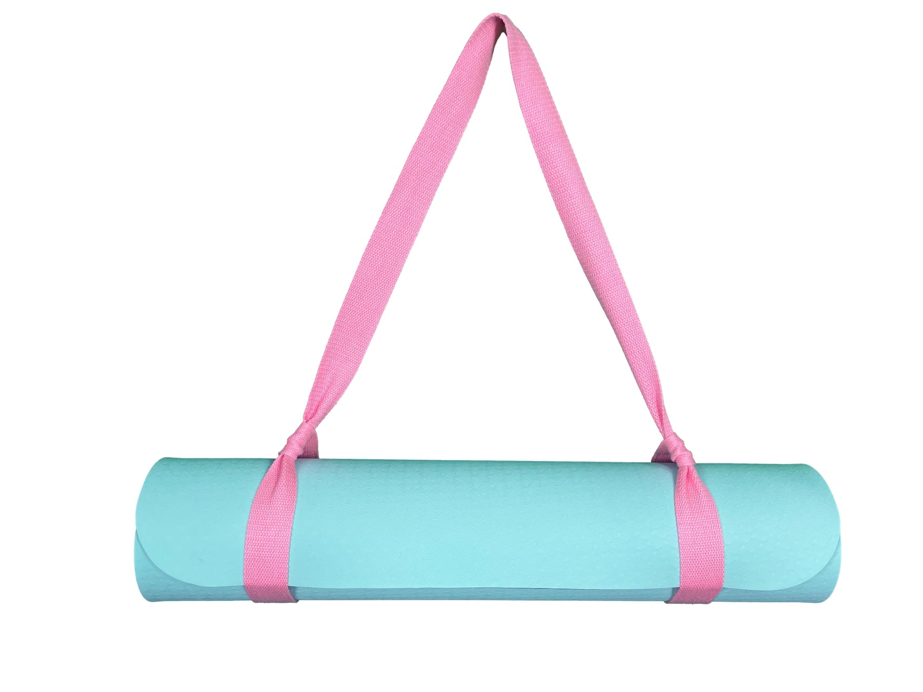 Yogamatte Hellblau mit Tragegurt-Yoga- & Pilatesmatten-LAPONDO-Rosa-LAPONDO