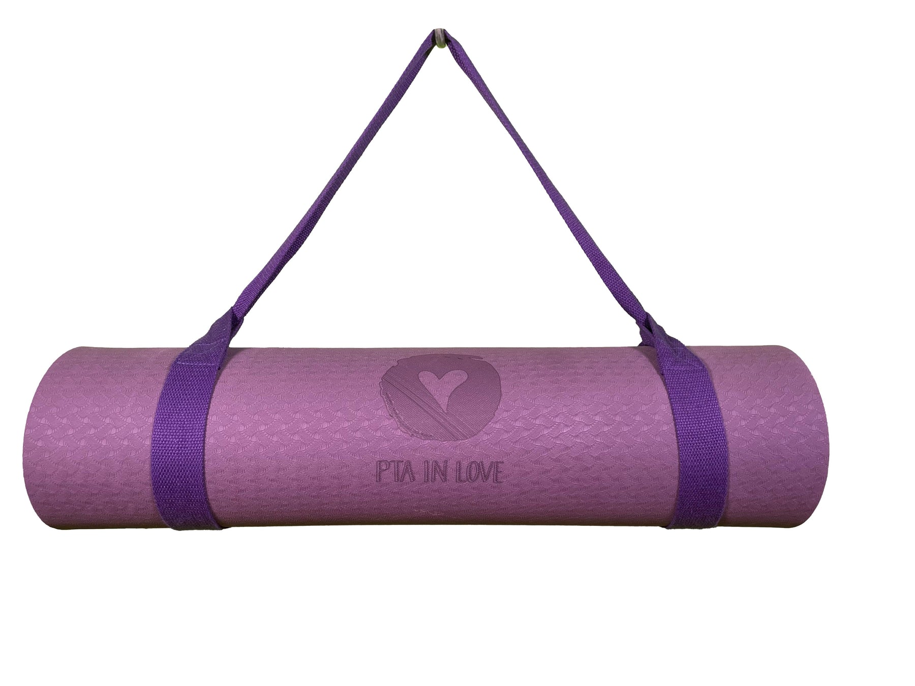 Yogamatte Lila - PTA IN LOVE Edition mit Tragegurt-Yoga- & Pilatesmatten-LAPONDO-Lila-LAPONDO