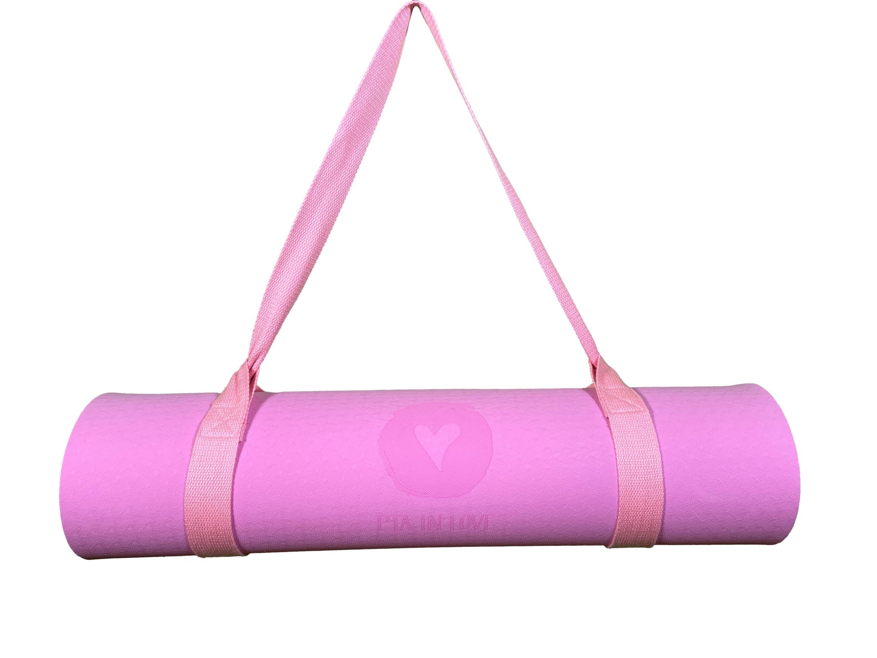 Yogamatte Rosa - PTA IN LOVE Edition mit Tragegurt-Yoga- & Pilatesmatten-LAPONDO-Rosa-LAPONDO